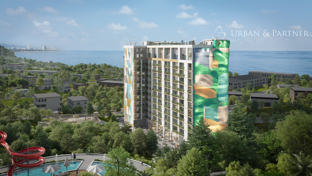 Predaj apartmánov v projekte Aquapark Resort v Batumi Gruzinsko