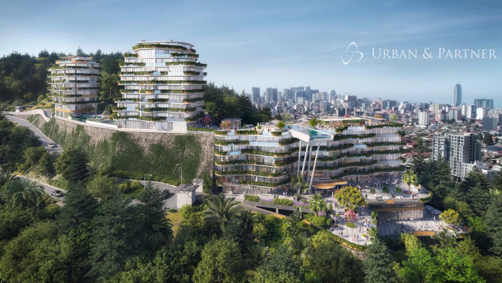 Predaj apartmánov v projekte Aquapark Resort v Batumi Gruzinsko