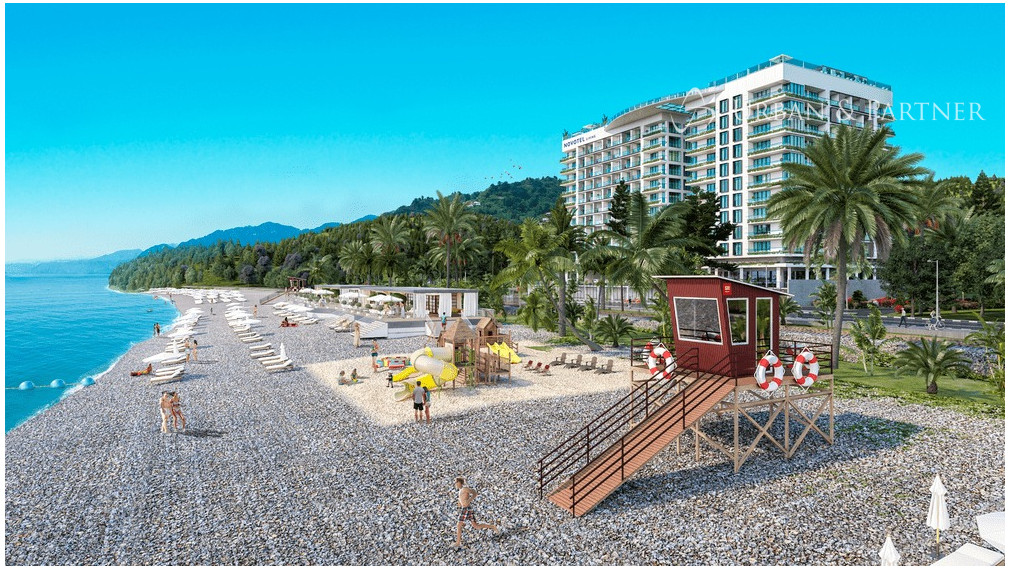 Predaj apartmánov v projekte Novotel v Batumi Gruzínsko