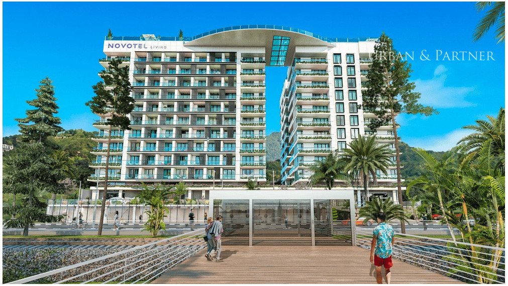 Predaj apartmánov v projekte Novotel v Batumi Gruzínsko