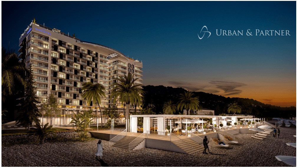 Predaj apartmánov v projekte Novotel v Batumi Gruzínsko