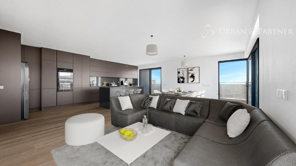 PREDAJ 4 izbového LUXUSNÉHO bytu v NOVOSTAVBE v projekte TEHELNÉ POLE