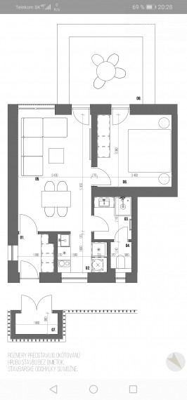 PREDAJ 2 izb. bytu pri PENATI GOLF RESORT s členstvom a odpočtom DPH.