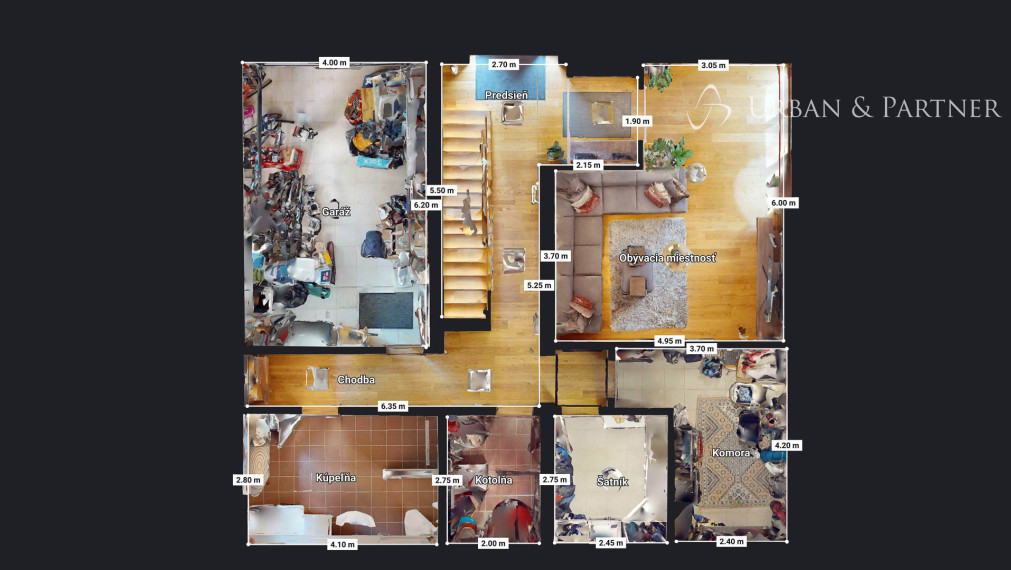 Dom s bazénom v Dúbravke, tiché prostredie pod lesom