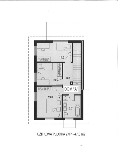 PREDAJ rodinného domu NOVOSTAVBA v obci Láb