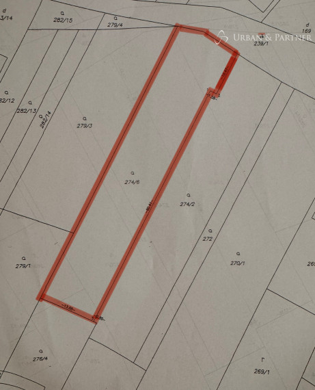 Na predaj stavebný pozemok v obci Horné Zelenice v okrese Hlohovec