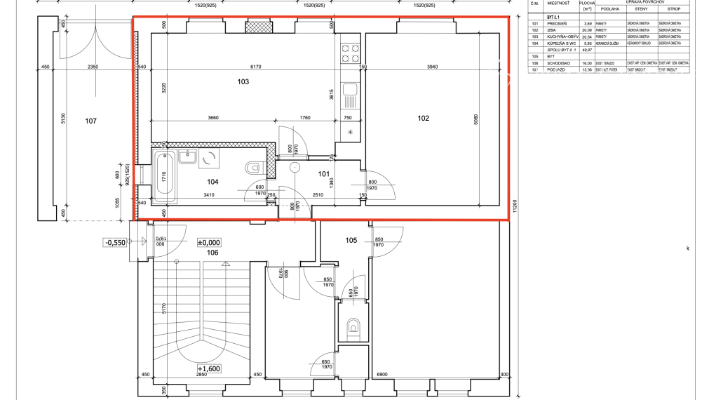 Investičný balík: 2 zrekonštruované byty + potenciál nadstavby