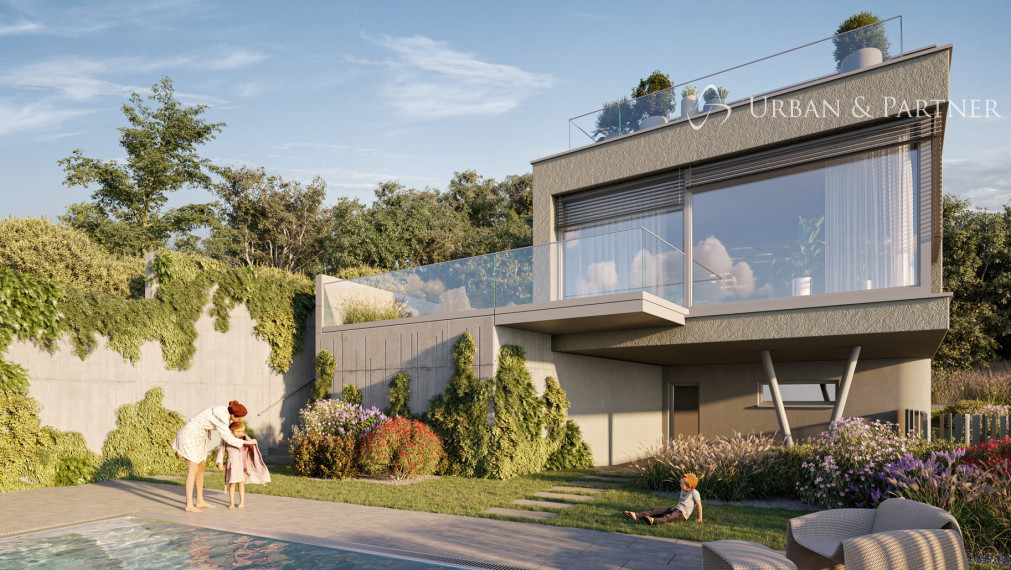 SKOLAUDOVANÝ 5-izbový dom s bazénom a panoramatickým výhľadom