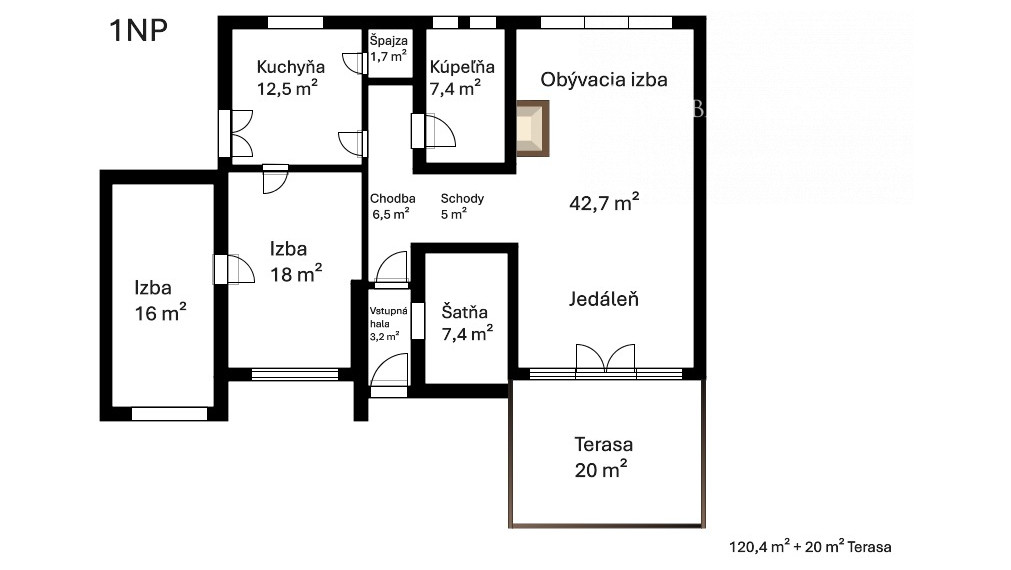 Predaj rodinného domu na Kolibe, priamo pri lese