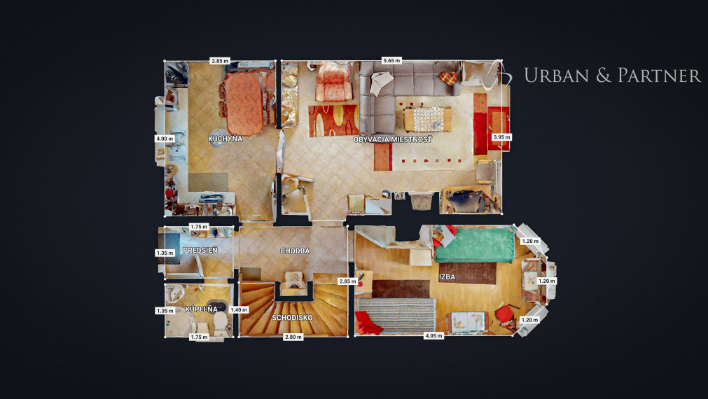 PREDAJ rodinného domu v tichej uličke s perfektným pozemkom.