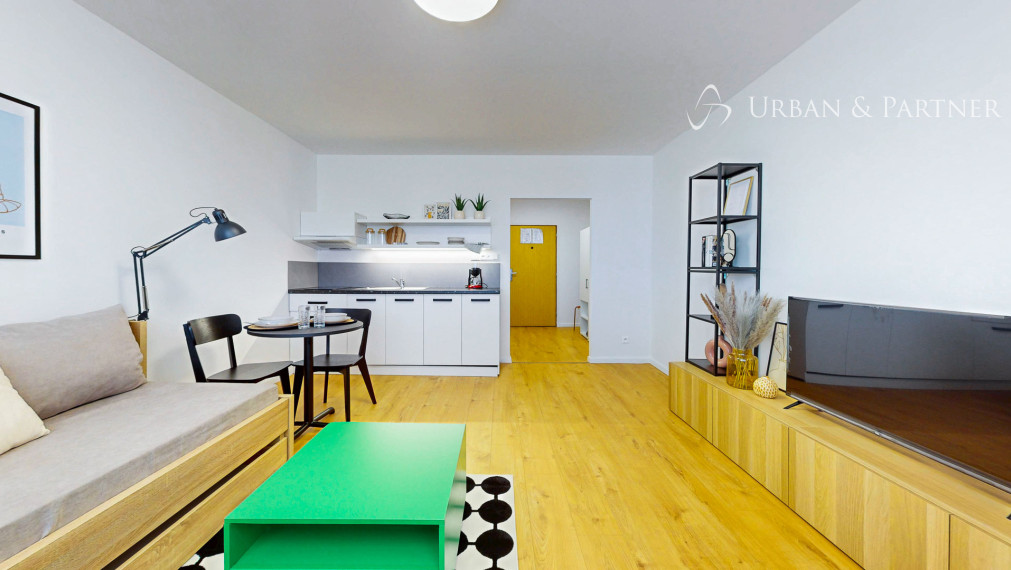 ZREKONŠTRUOVANÁ GARSÓNKA s loggiou Dev. n. Ves