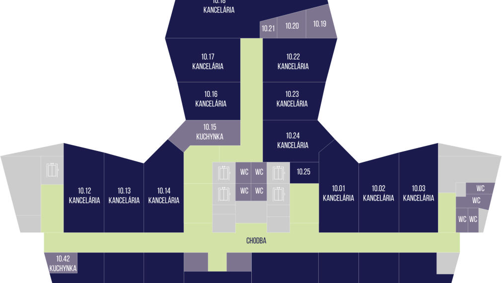 Prenájom ekluzívnych kancelárskych priestorov na Trnavskej ceste pri Zimnom štadióne