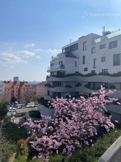 Prenájom nadštandardného 2 izbového bytu v novostavbe s parkovaním na Okánikovej ulici v centre