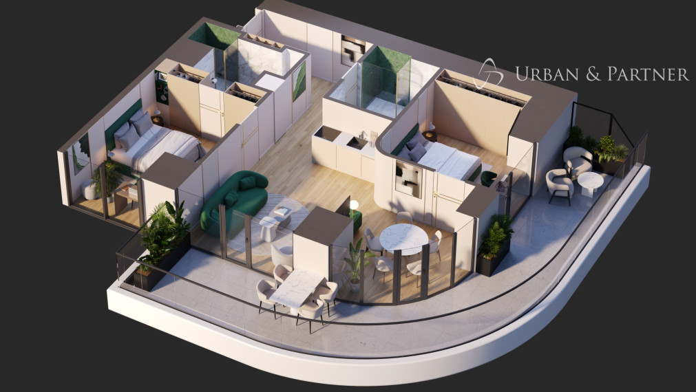 Predaj apartmánov v novom projekte Ambassadori Island v Batumi Gruzínsko