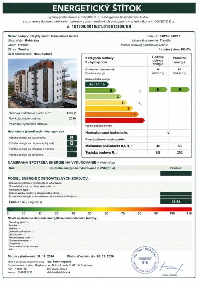 NA PREDAJ | EXKLUZÍVNY 4 IZBOVÝ PENTHOUSE V TRENČÍNE