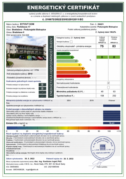 NA PREDAJ | PRIESTRANNÝ 2-IZBOVÝ BYT | 77 m² | BRATISLAVA