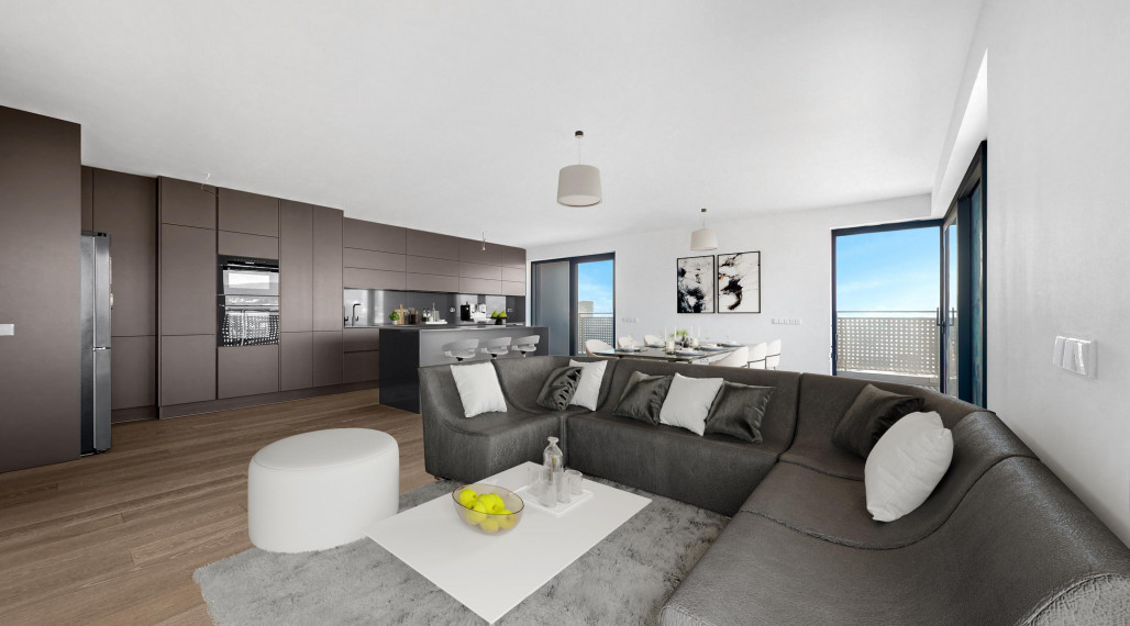 PREDAJ 4 izbového LUXUSNÉHO bytu v NOVOSTAVBE v projekte TEHELNÉ POLE