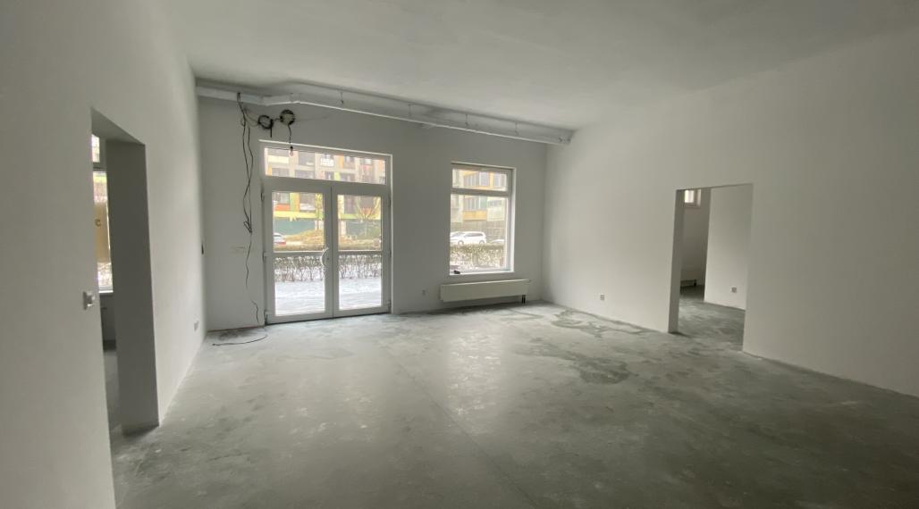 Prenájom obchodného priestoru v novostavbe na Nejedlého ulici v Dúbravke