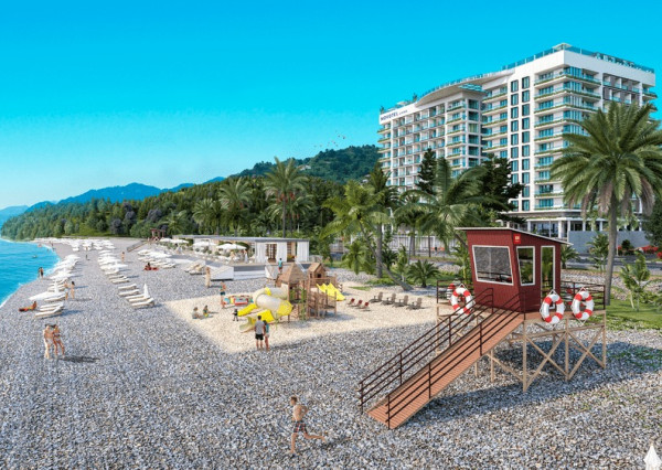 Predaj apartmánov v projekte Novotel v Batumi Gruzínsko