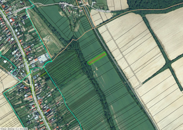 Pozemok na predaj v blízkosti obce Boleráz