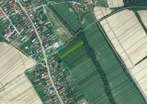 Pozemky na predaj v obci Boleráz