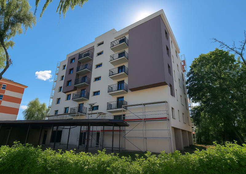 SKOLAUDOVANÉ - Nový 3 izb. byt v centre na okraji pešej zóny na ul. Popradskej brigády, Poprad